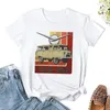 Polos kobiet Uaz 452 retro t-shirt topy letnie koszulki graficzne koszulki dla kobiet odzież