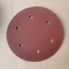 Fabric flocking sandpaper self-adhesive disc sandpaper