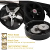 Kits Draagbare Barbecue Luchtblazer Handslinger Bbq-ventilator Buitenkoken Barbecue Föhn Handmatige handgreep Picknick Bbq-fans Gereedschap Grill