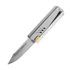 Theone balisong livre-swing rabanete faca dobrável CPM-154 lâmina cnc liga de alumínio lidar com facas de bolso bm42 edc ferramentas
