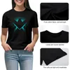 Polos pour femmes SHIELD T-shirt classique Blouse Tops d'été Chemise à imprimé animal pour filles T-shirts noirs Femmes