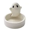 Candle Holders Ghost Holder Nordic Style Ornament Modern Tealight For Badrum Hushållande gåvor Home Party Anniversary