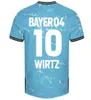 23 24 Leverkusen Mens Soccer Jerseys Bayer Boniface Wirtz Grimaldo Frimpong Adli Schick Hlozek