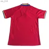 Fani TEES TEES SOCCER Jerseys 1994 Rumunia drużyna narodowa męska Hagi Raducioiu Popescu Rumunia Home Yellow Away Red Retro Football Shirt Short SleeveH240313