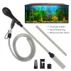 Tools Water Filter Pump Water Flow Regulate Aquarium Water Change Pump Cleaning Tool Gravel Cleaner Handheld Siphon for Fish Tank