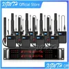 Microphones 800 Channels Digital Uhf Wireless Microphone System Condenser Cardioid Chorus Mic O Studio Recording Choir Drop Delivery Dh614