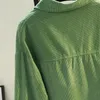 Blusas femininas camisa feminina e blusa primavera emendada moda solta manga longa tops jaqueta de veludo roupas t252