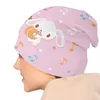 Basker sockerbunnies skallies beanies caps män kvinnor unisex utomhus vinter varm stickning hatt vuxen japansk animation tv bonnet hattar