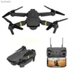 Drones E58 Afstandsbediening HD Dual Camera Drone Allround LED-verlichting Gebaar Foto's maken Headless-modus 360 Tumbling 24313