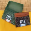 카드 홀더 클러치 백 핸드백 토트 DIY 직접 손수 만든 맞춤형 핸드백 맞춤형 가방 커스터마이징 이니셜 스트라이프 3141