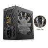 Aigo AK 700 W PC-Netzteil-Netzteil Schwarz Gaming Leiser 120-mm-RGB-Lüfter 24-poliges 12-V-ATX-Desktop-Computer-Netzteil für BTC 240307