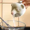 Separador de clara de huevo creativo en forma de enano, yema de cerámica, utensilios de cocina para el hogar, 240307