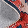카펫 모로코 민족 카펫 거실 침실 빈티지 페르시아 깔개 홈 접이식 바닥 매트 침대 옆 깔개
