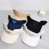 Active Visors Hat Sports Summer Cap Designer Caps Letters Blending Design for Man Woman Black and White