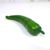 Flores decorativas 6 peças modelo de pimenta simulada, brinquedo de comida realista bolo artificial poli dragão falso ornamento polyfoam jalapenos