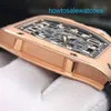 Exciting Wrist Watch Exclusive Wristwatches RM Watch RM67-01 Men's Series RM6701 Rose Gold Limited Edition Automatic Chaining Ultra Thin Wrist Watch