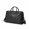Deri seyahat çantası büyük duffle bağımsız büyük fitness çantaları çanta çanta bagaj omuz çanta siyah erkek kadın moda fermuarlı çanta kızlar erkek backpacks