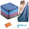 Serviette magique exercice froid Fitness sueur été glace Sports de plein air Cool hypothermie refroidissement sac Opp Pack livraison directe maison jardin Tex Dh6K9