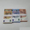 Autres fournitures de fête festives 3 Pack Party Fournitures Fake Money Banknote 10 20 50 100 200 Euros Réaliste Pound Toy Bar Props Copie Cur Dh4Is