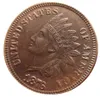 US Indian Head Cent 1876-1880 100％Copperコピーコインメタルクラフトダイ製造工場207i