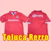 Maillots de football rétro Deportivo Toluca pour hommes MORALES M. ARAUJO GUAME FER.NAVARRO BAEZA HUERTA 2004 2005 Maillot de football costumes pour fans 04 05