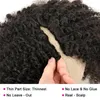 V Part Afro Kinky Curly Human Hair Peruki dla kobiet Afro Curly Bob Perg Brazilain Bez kleju V Curly Human Hair Hair