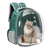 Deluxe Qet Carrier Bubble ryggsäck andningsbar väska vandringskupol Knapsack Cat Carriers Crates Houses282p