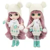 ICY DBS blyth bambola 16 giocattolo bjd corpo articolare mix rosa capelli pelle bianca regalo 30 cm anime nudo 240311