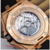 Letzte AP-Freizeit-Armbanduhr, Royal Oak-Serie, automatische mechanische Uhr mit Datumsanzeige, Timing, Flyback, Rückwärtssprung, Komplettset 15500ST.OO.12