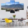 5 -częściowa sztuka Avila Caracas Mountain Canvas Paint Malut Plakat Malar