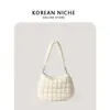 HBP Nower New Korean Nylon Plisted Design Puff Worka Rozdęte bawełniane ramię Modna wszechstronna torebka dla kobiet