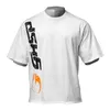 T-Shirt de créateur pour hommes, Fitness, course à pied, sport, été, haut ample, surdimensionné, extensible, manches courtes, vêtements de sport