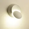 Lampa boczna z łóżka dekoracyjnego do sypialni Loft Sconce Regulowane 360 ​​Rotatable dla nowoczesnego wnętrza domu LED LED 6W