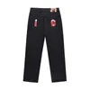 Men's Jeans Premium Quality European Style Cotton Denim Pants Haruku Dog Graphic Printed Hip Baggy