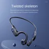 Słuchawki przewodnictwa powietrza Bluetooth 5.2 Słuchawki bezprzewodowe Wodoodporny odtwarzacz mp3 odtwarzacza słuchawkowego mikrofon do treningu jazda samochodem