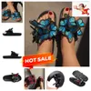 Sandálias de grife chinelas deslizam sapatos salehe shones feminino fivela fivela clássica massha menemsha urchin sandália tamanho 36-41 gai moda chinelo floral blackfly preto