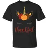 Heren T-shirts HX Thanksgiving T-shirts Dankbaar Bloemen Bladeren Sticker Gedrukt T-shirt Tees Katoenen Tops Casual Mannen Vrouwen Kleding