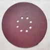 Fabric flocking sandpaper self-adhesive disc sandpaper