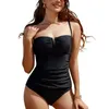 Costumi da bagno Costume intero da donna Costume da bagno snellente costume da bagno classico sexy Momokini costume da bagno estivo da spiaggia S-2XL sport acquatici 240311