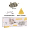 Zabawki bezprzewodowe elektryczne zdalne sterowanie szczury pluszowe myszy RC Hot Flocking Symulacja Toys szczur dla kota psa żart