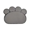 Mats 1st Pet Cat Kull Mat Paw Print Feeding Bowl Placemat Cat Bed Pads Nonslip Watertproof Litter Trapper Mats Cat Accessories