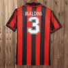 95 96 02 03 04 05 06 07 09 10 11 12 13 14 AC KAKA MILAN IBRAHIMOVIC WEAH Maldini camisas de futebol 2006 2007 2008 2009 2010 PIRLO BAGGIO camisas de futebol