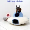 Cages Petit nid pour animaux de compagnie Hamster Soucoupe volante chaude Hamac Piège à miel d'hiver UFO peut accrocher un jouet multicouche nid suspendu petit lit pour animaux