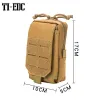 Sacs 1000D tactique Molle pochette militaire taille sac en plein air hommes EDC sac à outils gilet Pack sac à main étui de téléphone portable chasse sac Compact