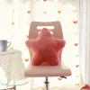 Scatole cuscinetto cuscino cuscino peluche decorazione per casa decorazione di divano rosso rosa ornamenti morbidi cuscino per cuscini da letto a letto