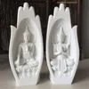 2 Stuks Handen Sculpturen Boeddhabeeld Monnik Beeldje Tathagata India Moderne Yoga Nordic Home Decor Kantoor Decoratie Accessoires 2103208Z