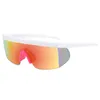 Lunettes de soleil design hommes sunlasses Big cadre une pièce hommes lunettes de soleil designer lunettes sport escalade lunettes de soleil pour femmes occhiali uomo