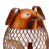 Boîtes Boîte de chien Box Piggy Bank Animal Ornement créatif Ornement Iron Ornement Ornement Facturé Decoration intérieure