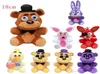 Nuovo orsacchiotto di alta qualità039s mezzanotte harem orso peluche Five Nights at Freddy039s18cm Golden Freddy fazbear Mangle fox3589677