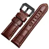 24mm 26mm Vintage Veau Bande Montre Armband Armband Watch Band PAM00441 PAM00386 PAM00171P